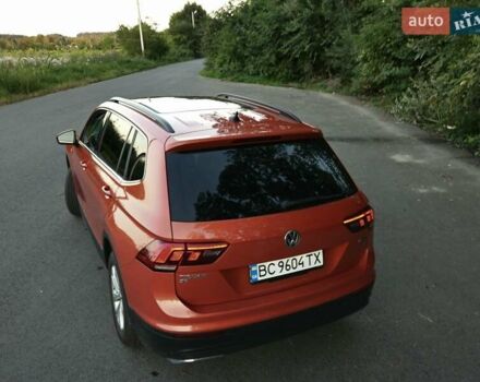 Фольксваген Tiguan Allspace 2019 в Львове на Automoto.ua Оранжевый Фольксваген Tiguan Allspace, объемом двигателя 2 л и пробегом 107 тыс. км за 19600 $, фото 8 на Automoto.ua