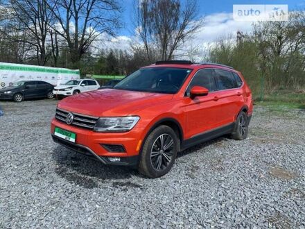 Помаранчевий Фольксваген Tiguan Allspace, об'ємом двигуна 1.98 л та пробігом 78 тис. км за 17850 $, фото 1 на Automoto.ua