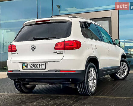 Белый Фольксваген Тигуан, объемом двигателя 2 л и пробегом 236 тыс. км за 13500 $, фото 15 на Automoto.ua