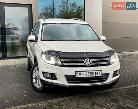 Белый Фольксваген Тигуан, объемом двигателя 2 л и пробегом 236 тыс. км за 12800 $, фото 4 на Automoto.ua