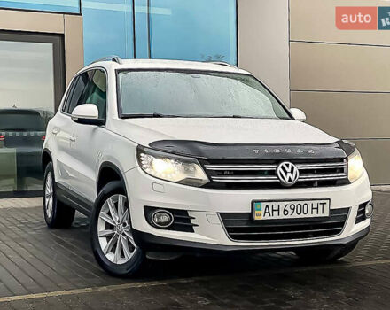 Белый Фольксваген Тигуан, объемом двигателя 2 л и пробегом 236 тыс. км за 13500 $, фото 9 на Automoto.ua