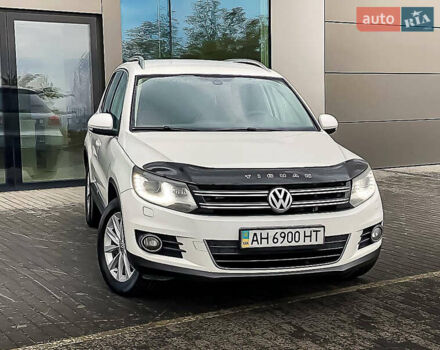 Белый Фольксваген Тигуан, объемом двигателя 2 л и пробегом 236 тыс. км за 13500 $, фото 3 на Automoto.ua