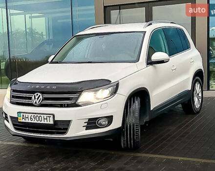 Белый Фольксваген Тигуан, объемом двигателя 2 л и пробегом 236 тыс. км за 13500 $, фото 12 на Automoto.ua