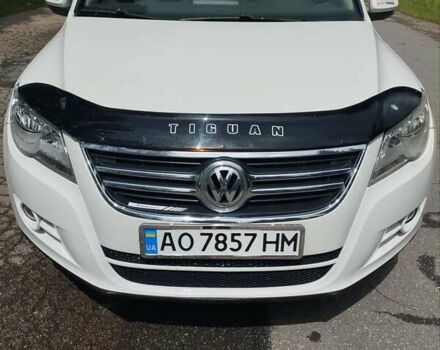 Белый Фольксваген Тигуан, объемом двигателя 2 л и пробегом 217 тыс. км за 12450 $, фото 14 на Automoto.ua