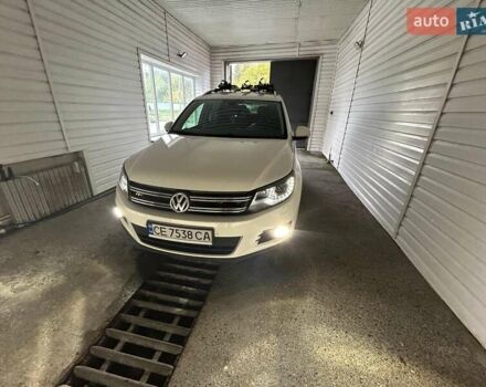 Белый Фольксваген Тигуан, объемом двигателя 1.98 л и пробегом 155 тыс. км за 13500 $, фото 1 на Automoto.ua