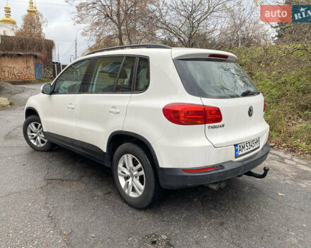 Белый Фольксваген Тигуан, объемом двигателя 1.97 л и пробегом 208 тыс. км за 12600 $, фото 2 на Automoto.ua