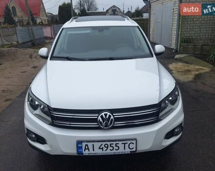Білий Фольксваген Тігуан, об'ємом двигуна 2 л та пробігом 107 тис. км за 17000 $, фото 1 на Automoto.ua