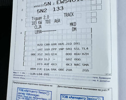 Белый Фольксваген Тигуан, объемом двигателя 1.99 л и пробегом 238 тыс. км за 15600 $, фото 18 на Automoto.ua