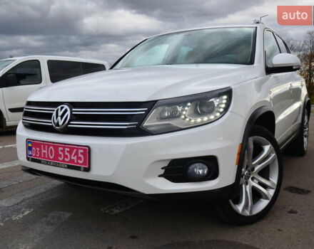 Белый Фольксваген Тигуан, объемом двигателя 2 л и пробегом 156 тыс. км за 12750 $, фото 2 на Automoto.ua
