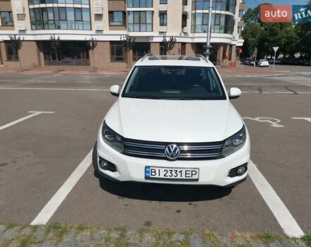 Білий Фольксваген Тігуан, об'ємом двигуна 1.98 л та пробігом 98 тис. км за 14800 $, фото 1 на Automoto.ua