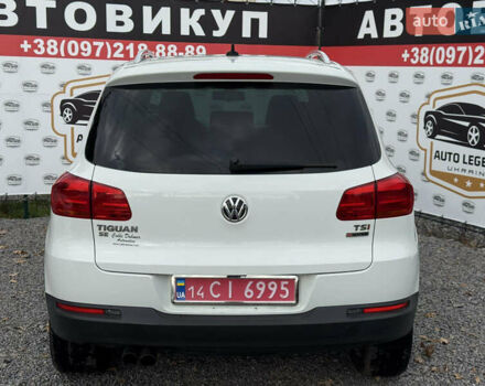 Белый Фольксваген Тигуан, объемом двигателя 2 л и пробегом 186 тыс. км за 12900 $, фото 5 на Automoto.ua