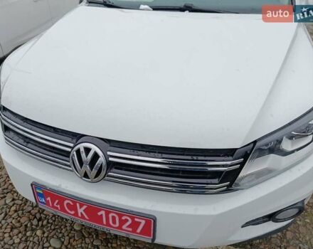 Білий Фольксваген Тігуан, об'ємом двигуна 2 л та пробігом 170 тис. км за 14100 $, фото 1 на Automoto.ua