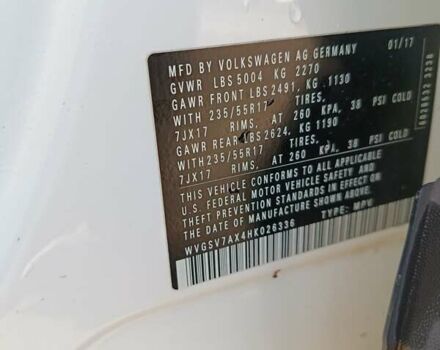 Белый Фольксваген Тигуан, объемом двигателя 1.98 л и пробегом 200 тыс. км за 14600 $, фото 4 на Automoto.ua