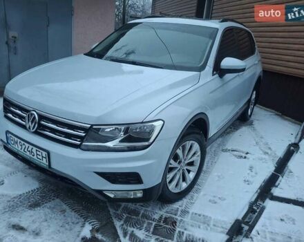 Белый Фольксваген Тигуан, объемом двигателя 1.98 л и пробегом 206 тыс. км за 16500 $, фото 2 на Automoto.ua