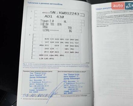 Белый Фольксваген Тигуан, объемом двигателя 1.98 л и пробегом 108 тыс. км за 27590 $, фото 53 на Automoto.ua