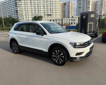 Белый Фольксваген Тигуан, объемом двигателя 2 л и пробегом 99 тыс. км за 17500 $, фото 2 на Automoto.ua