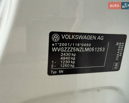 Белый Фольксваген Тигуан, объемом двигателя 2 л и пробегом 245 тыс. км за 28800 $, фото 56 на Automoto.ua