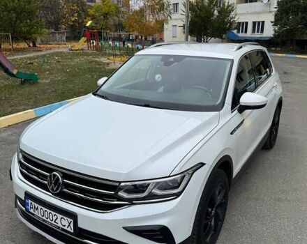 Белый Фольксваген Тигуан, объемом двигателя 2 л и пробегом 114 тыс. км за 34500 $, фото 4 на Automoto.ua
