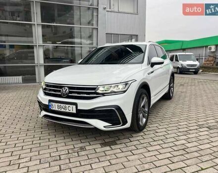 Білий Фольксваген Тігуан, об'ємом двигуна 1.98 л та пробігом 48 тис. км за 39000 $, фото 1 на Automoto.ua
