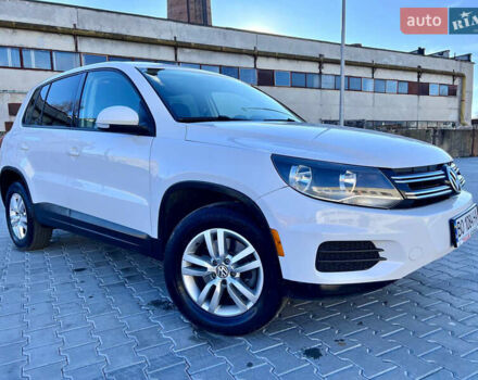 Белый Фольксваген Тигуан, объемом двигателя 1.98 л и пробегом 212 тыс. км за 9499 $, фото 1 на Automoto.ua