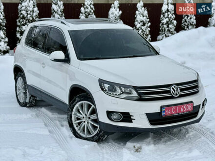 Білий Фольксваген Тігуан, об'ємом двигуна 2 л та пробігом 139 тис. км за 16700 $, фото 1 на Automoto.ua