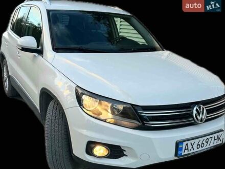 Белый Фольксваген Тигуан, объемом двигателя 1.98 л и пробегом 158 тыс. км за 13000 $, фото 1 на Automoto.ua