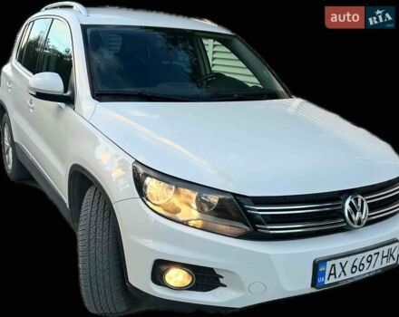 Белый Фольксваген Тигуан, объемом двигателя 1.98 л и пробегом 158 тыс. км за 13000 $, фото 1 на Automoto.ua