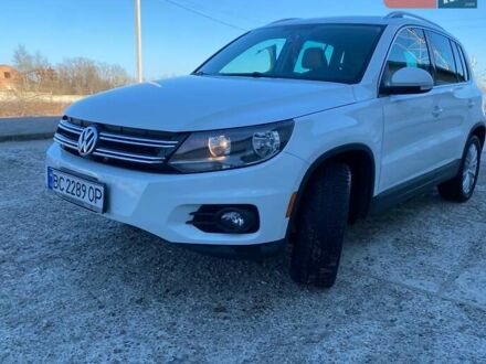 Фольксваген Тигуан 2014 в Львове на Automoto.ua Белый Фольксваген Тигуан, объемом двигателя 1.98 л и пробегом 189 тыс. км за 13500 $, фото 1 на Automoto.ua