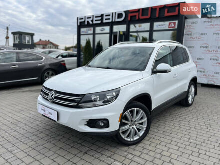 Белый Фольксваген Тигуан, объемом двигателя 2 л и пробегом 115 тыс. км за 13700 $, фото 1 на Automoto.ua