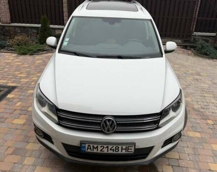 Белый Фольксваген Тигуан, объемом двигателя 1.97 л и пробегом 199 тыс. км за 15700 $, фото 1 на Automoto.ua