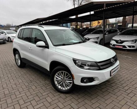 Білий Фольксваген Тігуан, об'ємом двигуна 2 л та пробігом 124 тис. км за 13300 $, фото 1 на Automoto.ua