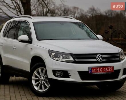 Белый Фольксваген Тигуан, объемом двигателя 2 л и пробегом 130 тыс. км за 16950 $, фото 1 на Automoto.ua