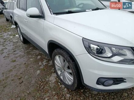 Білий Фольксваген Тігуан, об'ємом двигуна 2 л та пробігом 170 тис. км за 14100 $, фото 1 на Automoto.ua