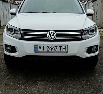 Белый Фольксваген Тигуан, объемом двигателя 1.98 л и пробегом 121 тыс. км за 14999 $, фото 1 на Automoto.ua