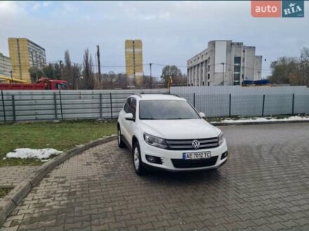 Білий Фольксваген Тігуан, об'ємом двигуна 2.01 л та пробігом 110 тис. км за 14500 $, фото 1 на Automoto.ua