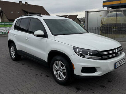 Білий Фольксваген Тігуан, об'ємом двигуна 1.98 л та пробігом 90 тис. км за 16500 $, фото 1 на Automoto.ua
