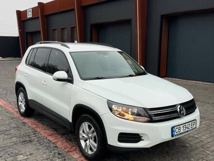 Белый Фольксваген Тигуан, объемом двигателя 1.98 л и пробегом 161 тыс. км за 13900 $, фото 1 на Automoto.ua