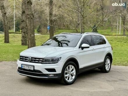 Фольксваген Тігуан 2018 у Києві на Automoto.ua Білий Фольксваген Тігуан, об'ємом двигуна 2 л та пробігом 87 тис. км за 26500 $, фото 1 на Automoto.ua
