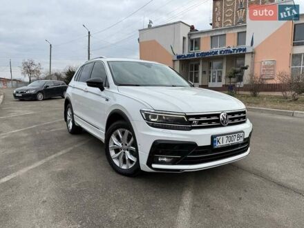 Фольксваген Тігуан 2018 у Борисполе на Automoto.ua Білий Фольксваген Тігуан, об'ємом двигуна 1.97 л та пробігом 233 тис. км за 24500 $, фото 1 на Automoto.ua