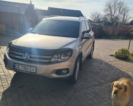 Бежевый Фольксваген Тигуан, объемом двигателя 1.97 л и пробегом 334 тыс. км за 13354 $, фото 2 на Automoto.ua