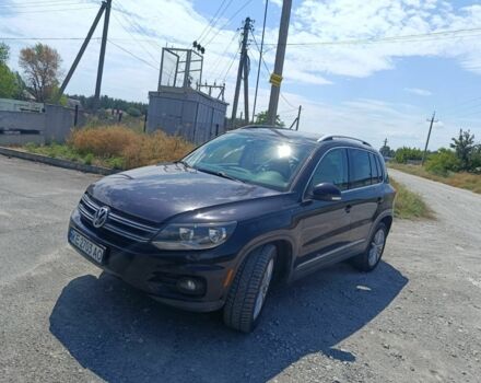 Черный Фольксваген Тигуан, объемом двигателя 2 л и пробегом 179 тыс. км за 11700 $, фото 2 на Automoto.ua