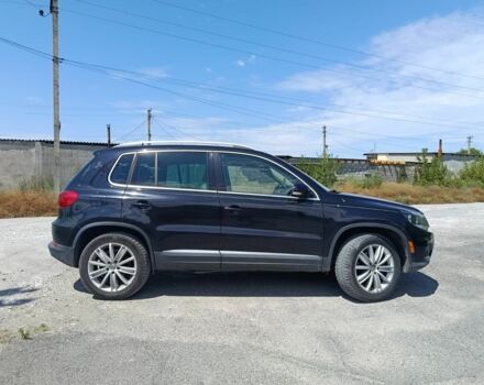 Черный Фольксваген Тигуан, объемом двигателя 2 л и пробегом 179 тыс. км за 11700 $, фото 5 на Automoto.ua