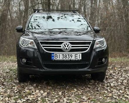 Черный Фольксваген Тигуан, объемом двигателя 1.97 л и пробегом 214 тыс. км за 13500 $, фото 1 на Automoto.ua