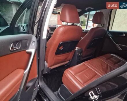 Черный Фольксваген Тигуан, объемом двигателя 2 л и пробегом 247 тыс. км за 13300 $, фото 5 на Automoto.ua