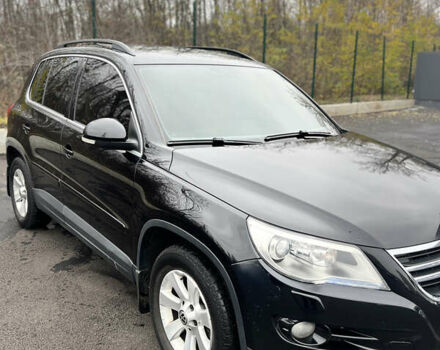 Черный Фольксваген Тигуан, объемом двигателя 1.98 л и пробегом 245 тыс. км за 9400 $, фото 3 на Automoto.ua