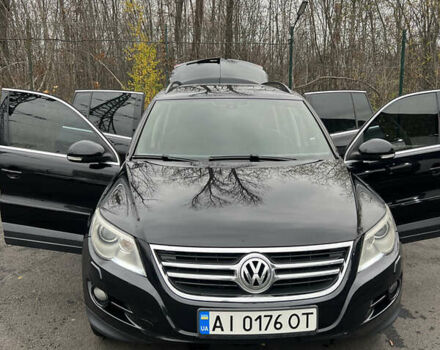 Черный Фольксваген Тигуан, объемом двигателя 1.98 л и пробегом 245 тыс. км за 9400 $, фото 12 на Automoto.ua