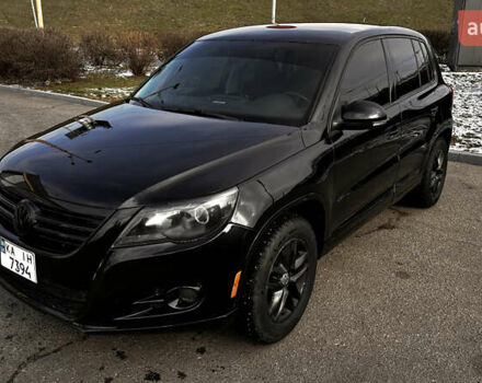 Черный Фольксваген Тигуан, объемом двигателя 2 л и пробегом 225 тыс. км за 9400 $, фото 16 на Automoto.ua