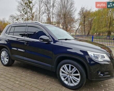 Черный Фольксваген Тигуан, объемом двигателя 2 л и пробегом 195 тыс. км за 13300 $, фото 13 на Automoto.ua
