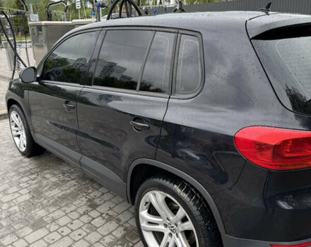 Черный Фольксваген Тигуан, объемом двигателя 1.98 л и пробегом 186 тыс. км за 11000 $, фото 2 на Automoto.ua