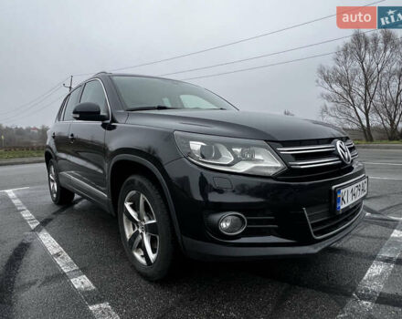 Черный Фольксваген Тигуан, объемом двигателя 1.98 л и пробегом 169 тыс. км за 12000 $, фото 2 на Automoto.ua